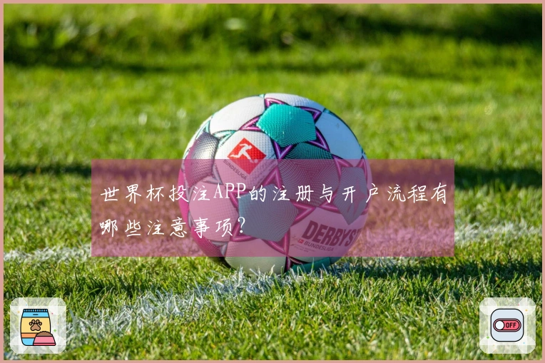 世界杯投注APP的注册与开户流程有哪些注意事项？